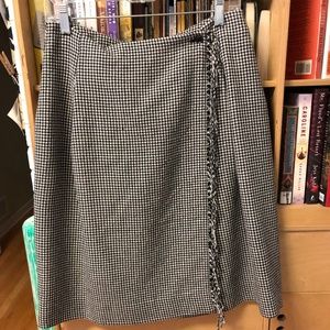 Uniqlo INES DE LA FRESSANGE wool wrap skirt